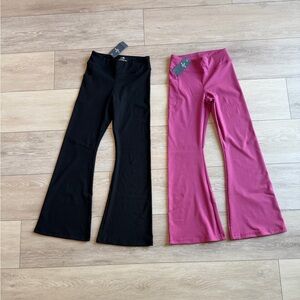 Abercrombie kids ypb flare ribbed leggings girls size 7 / 8